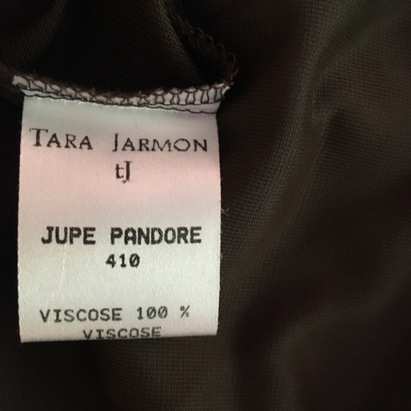 SILKY KNEE-LENGTH PRINTED A-LINE SKIRT - Picture 3 of 3